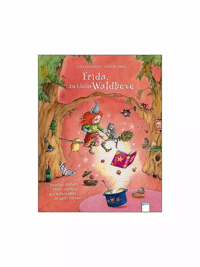 ARENA VERLAG | Buch - Frida, die kleine Waldhexe - Drunter, drüber, kreuz und quer, gut aufzupassen ist nicht schwer | keine Farbe