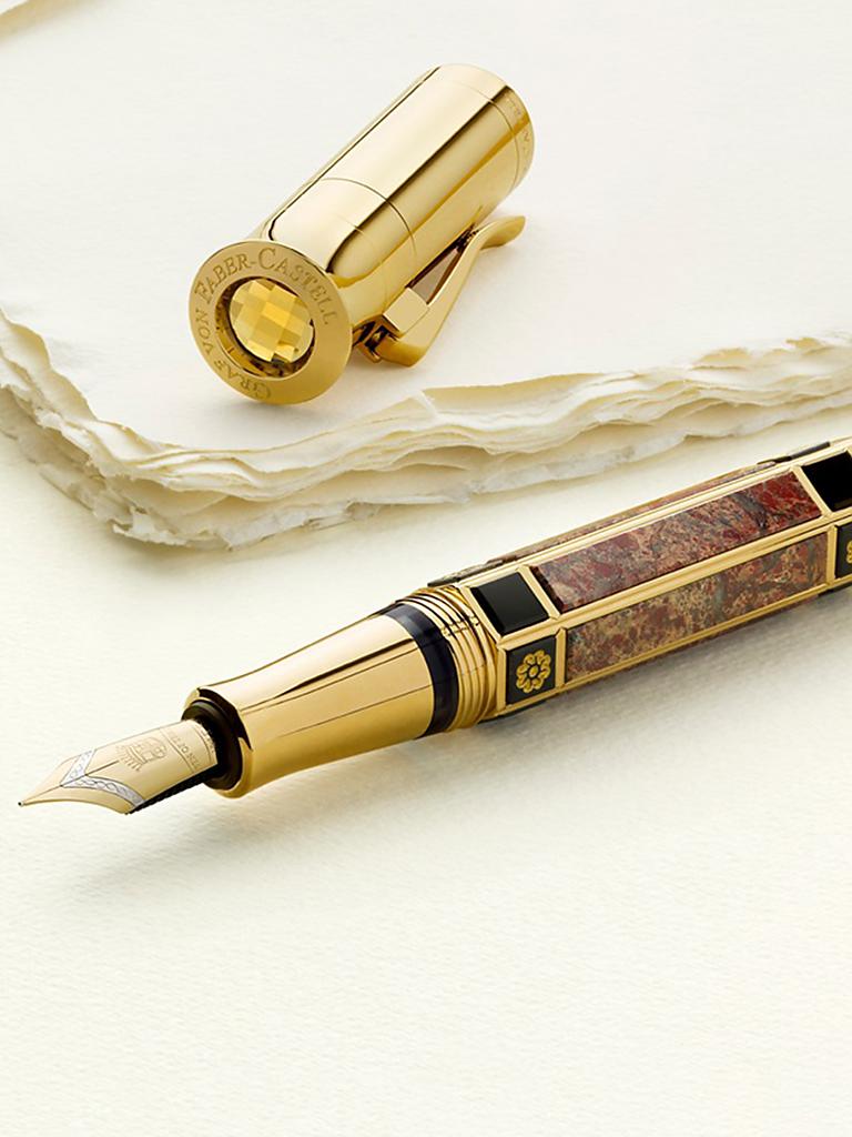 FABER-CASTELL | Füllhalter "Pen of the year 2014" Platin | keine Farbe