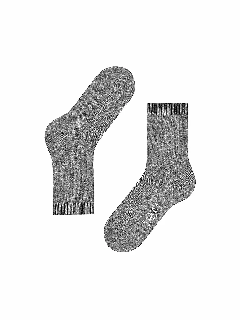 FALKE | Socken "Cosy Wool" 47548 graumele | grau