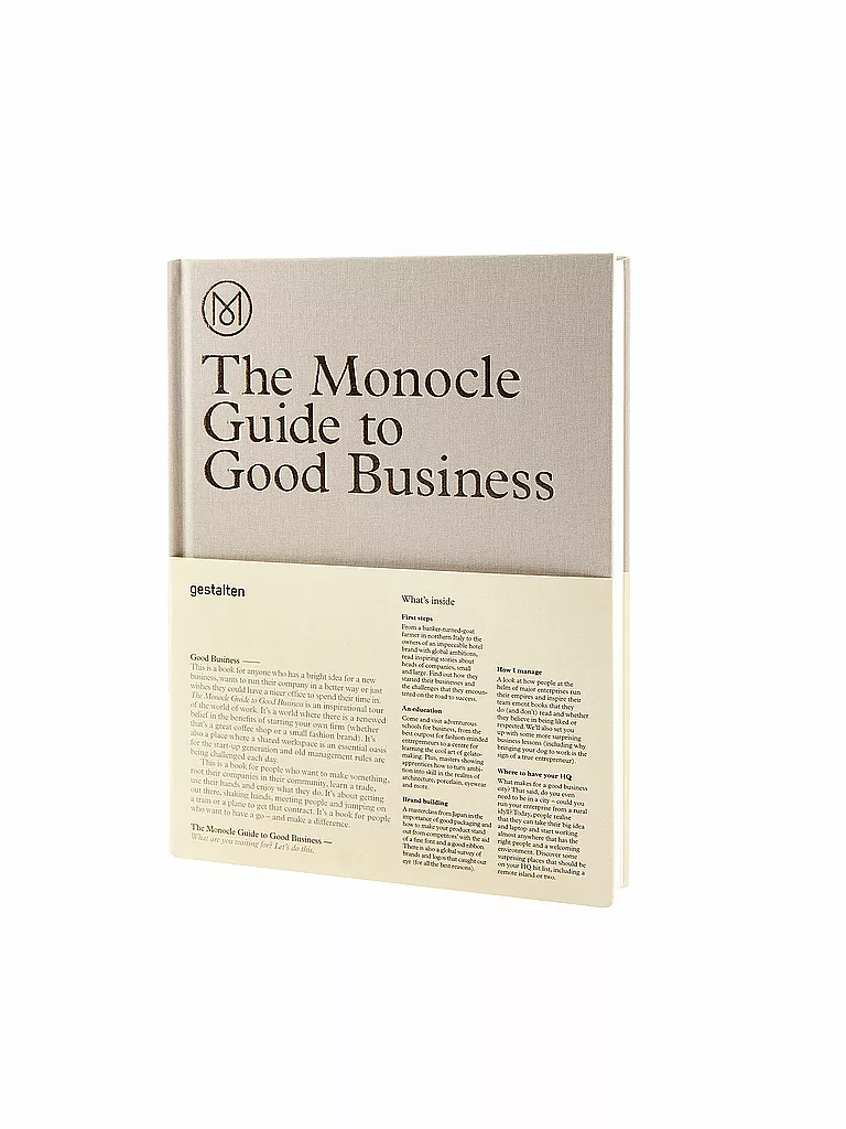 GESTALTEN VERLAG | Buch - The Monocle Guide to Good Business (Tuck) | keine Farbe