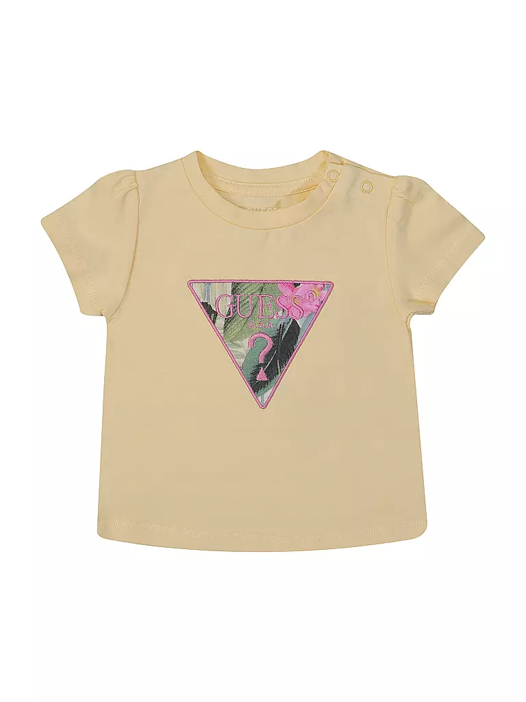 GUESS | Baby Set 2-teilig (T-Shirt und Shorts) | gelb