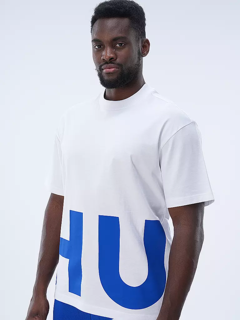 HUGO | T-Shirt Oversized Fit NANNAVARO | weiss