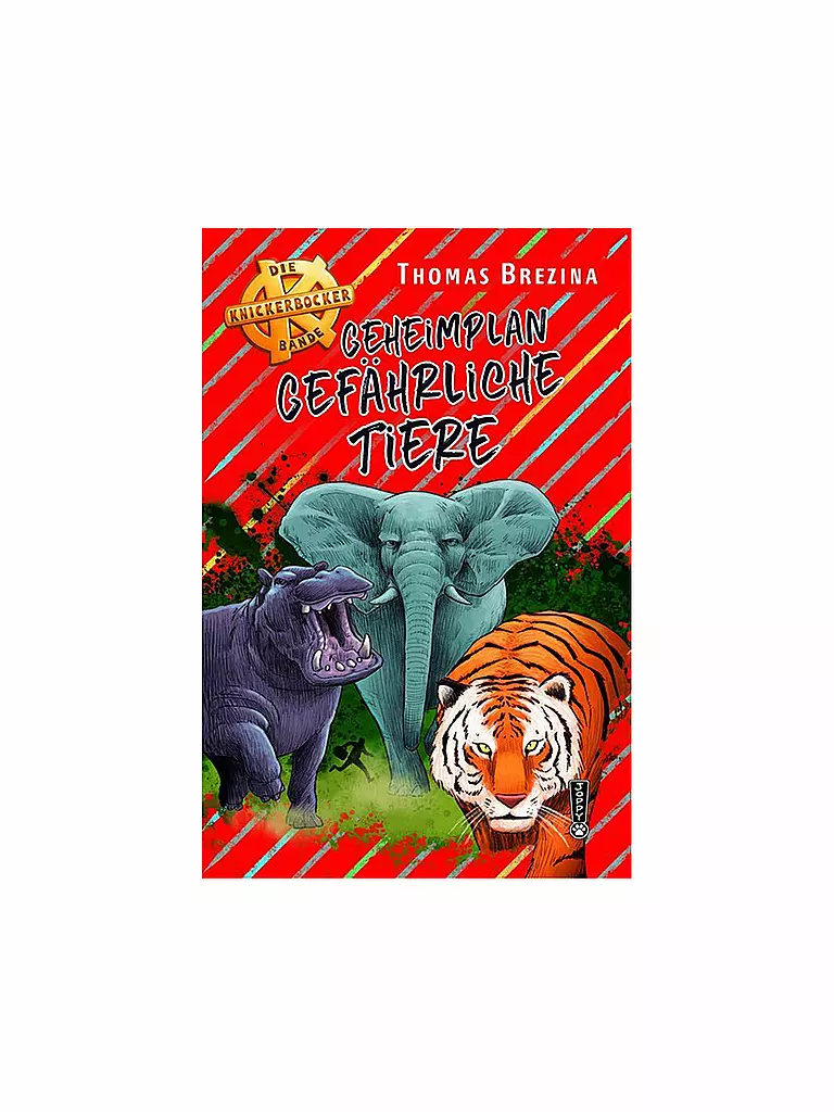 JOPPY | Buch - Die Knickerbocker-Bande - Geheimplan gefährliche Tiere | keine Farbe