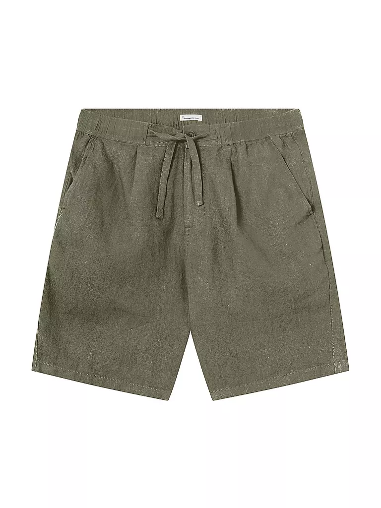 KNOWLEDGE COTTON APPAREL | Shorts FIG  | olive