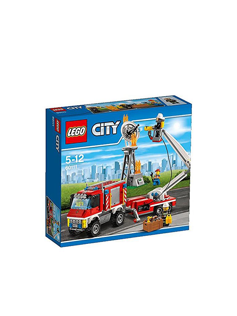 LEGO | Feuerwehr Einsatzfeuerzeug 60111 | transparent