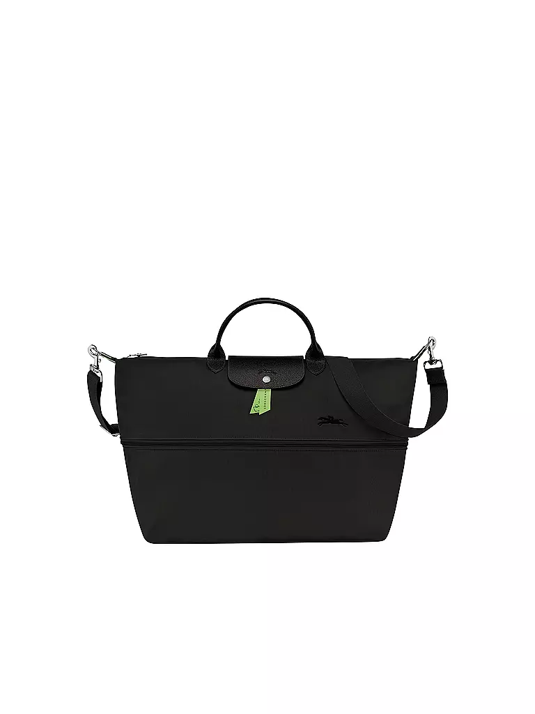 LONGCHAMP | Le Pliage Green Erweiterbare Reisetasche, Black | schwarz