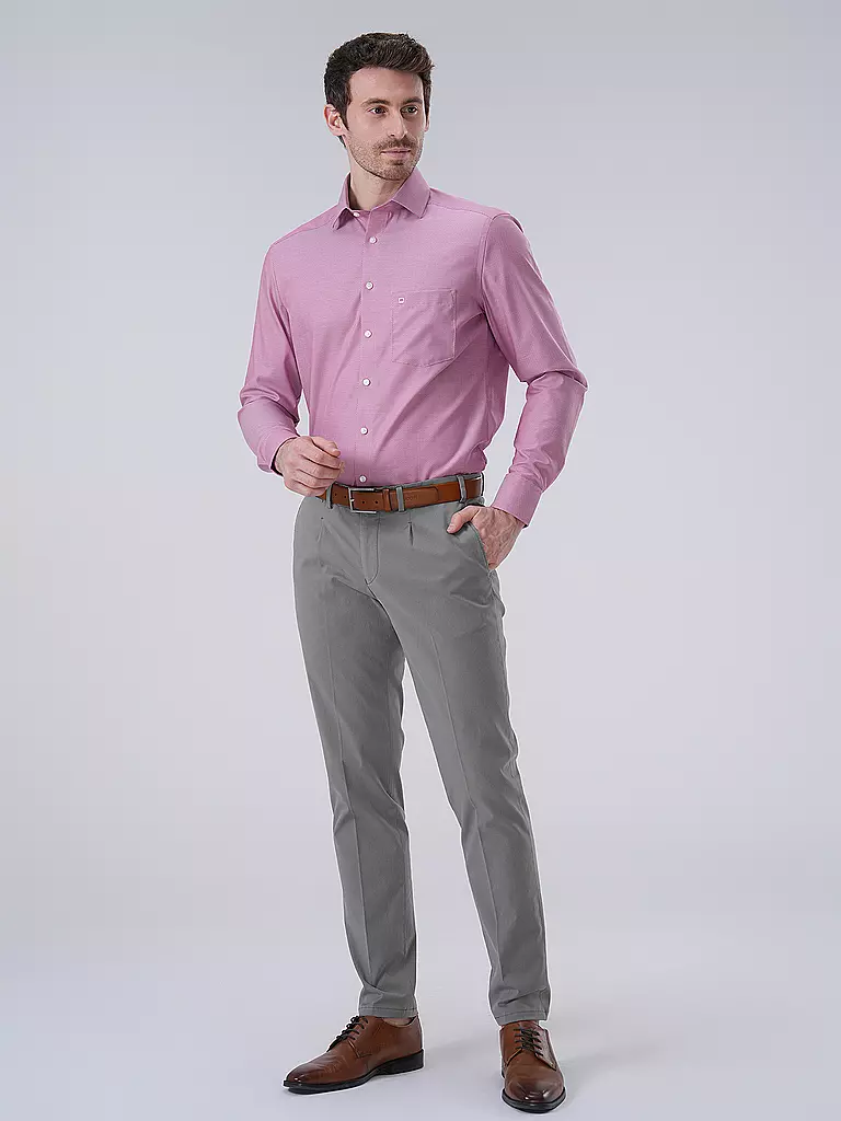 OLYMP | Hemd Modern Fit | rosa