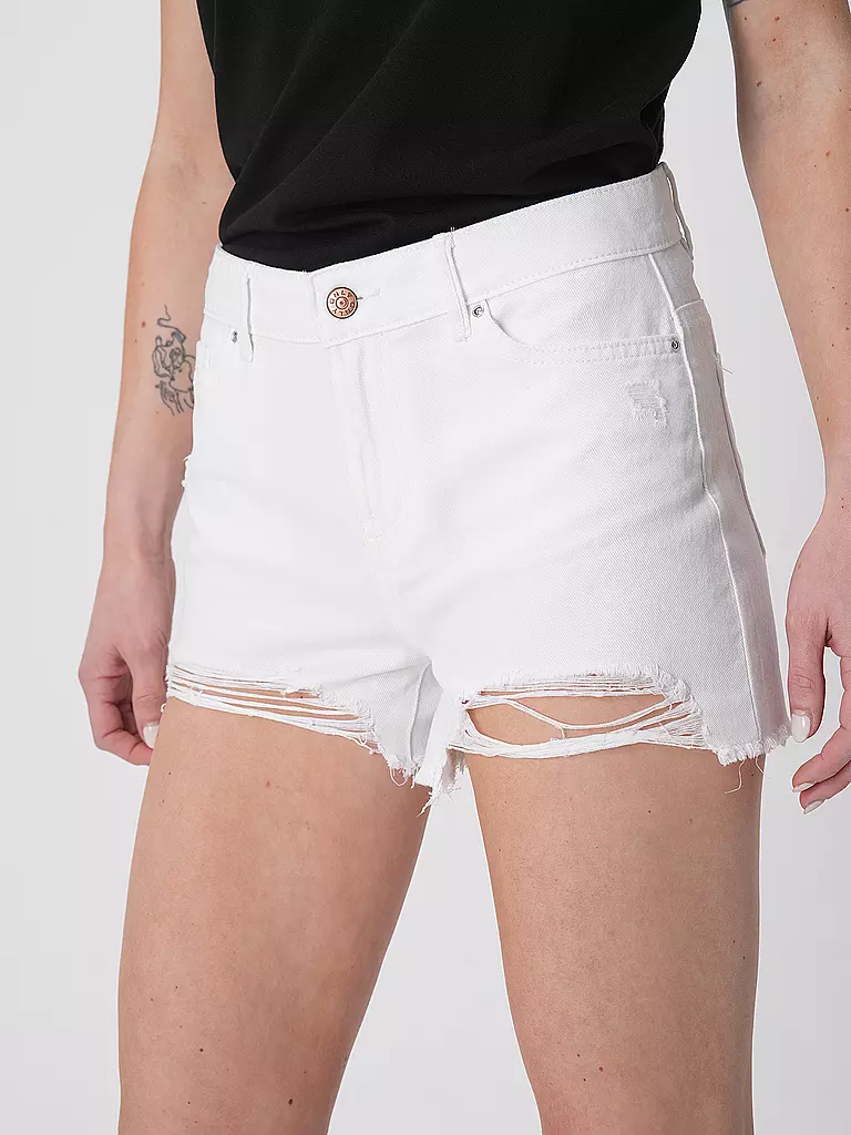 ONLY | Jeansshorts ONLPACY | weiss