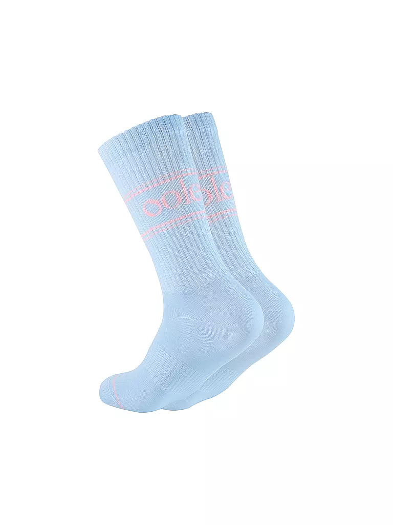 OOLEY | Socken NEON 1 PASTE ocean breeze | hellblau