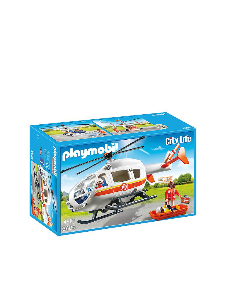 PLAYMOBIL | City Life - Rettungshelikopter 6686 | keine Farbe