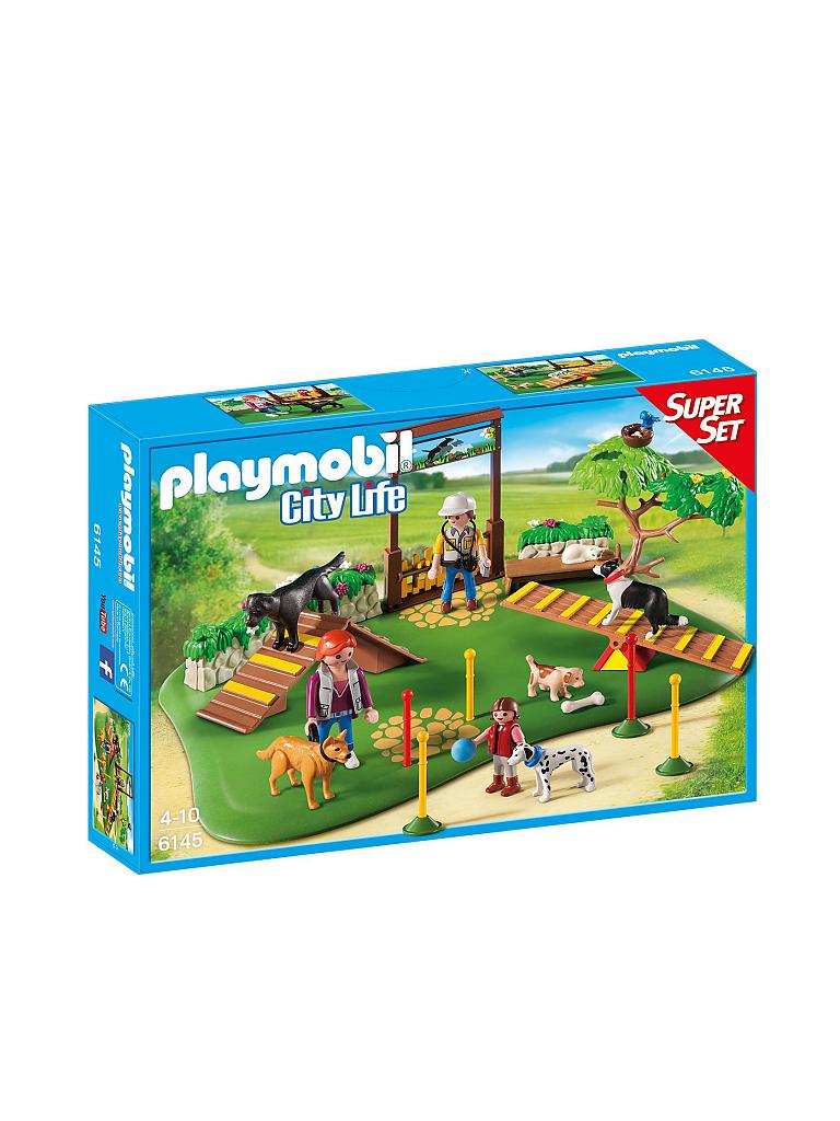 PLAYMOBIL | Country - Super-Set Hundeschule 6145 | transparent