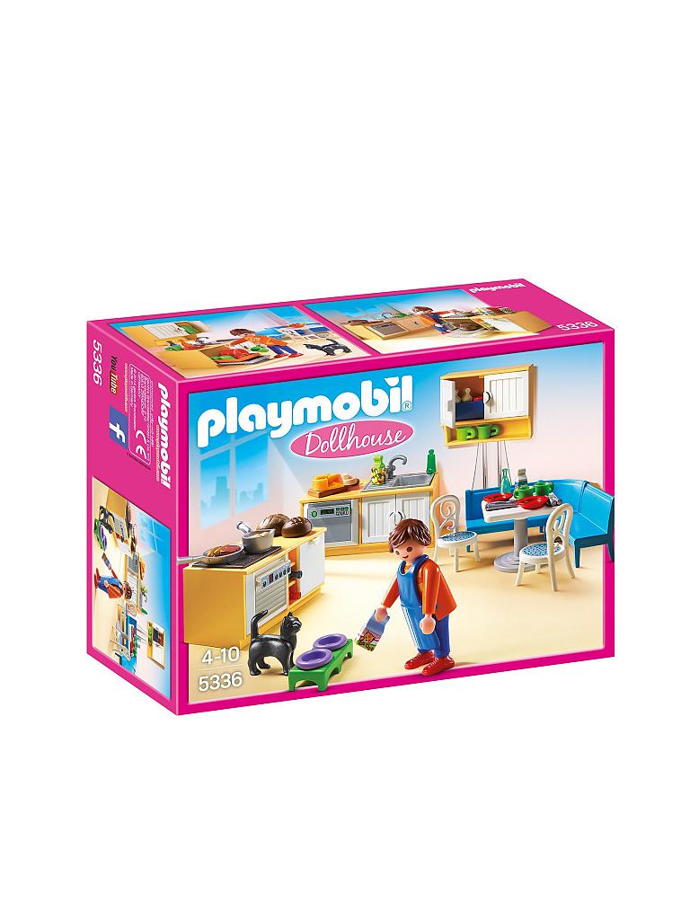 PLAYMOBIL | Dollhouse - Einbauküche mit Sitzecke 5336 | transparent