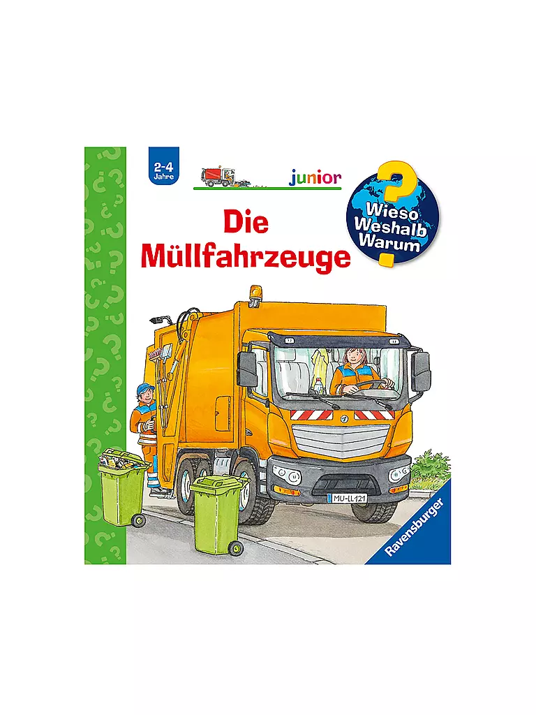 RAVENSBURGER | Buch - Wieso Weshalb Warum Junior - Die Müllfahrzeuge | keine Farbe