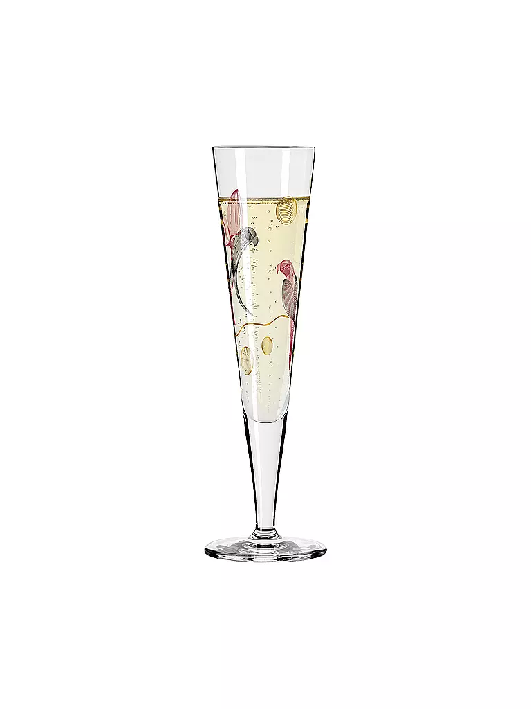 RITZENHOFF | Champagnerglas Goldnacht Champus #16 Christine Kordes 2021  | gold