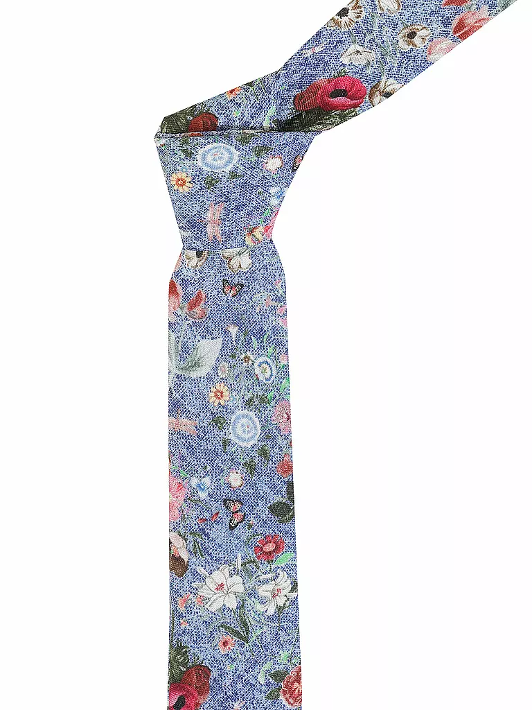 SEIDENFALTER | Krawatte PRINCE BOWTIE | blau