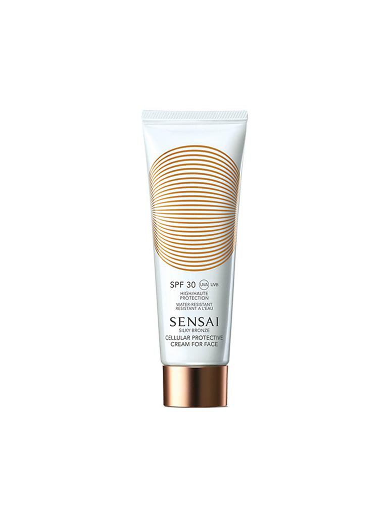 SENSAI | Silky Bronze - Cellular Protective Cream For Face SPF30 50ml | keine Farbe
