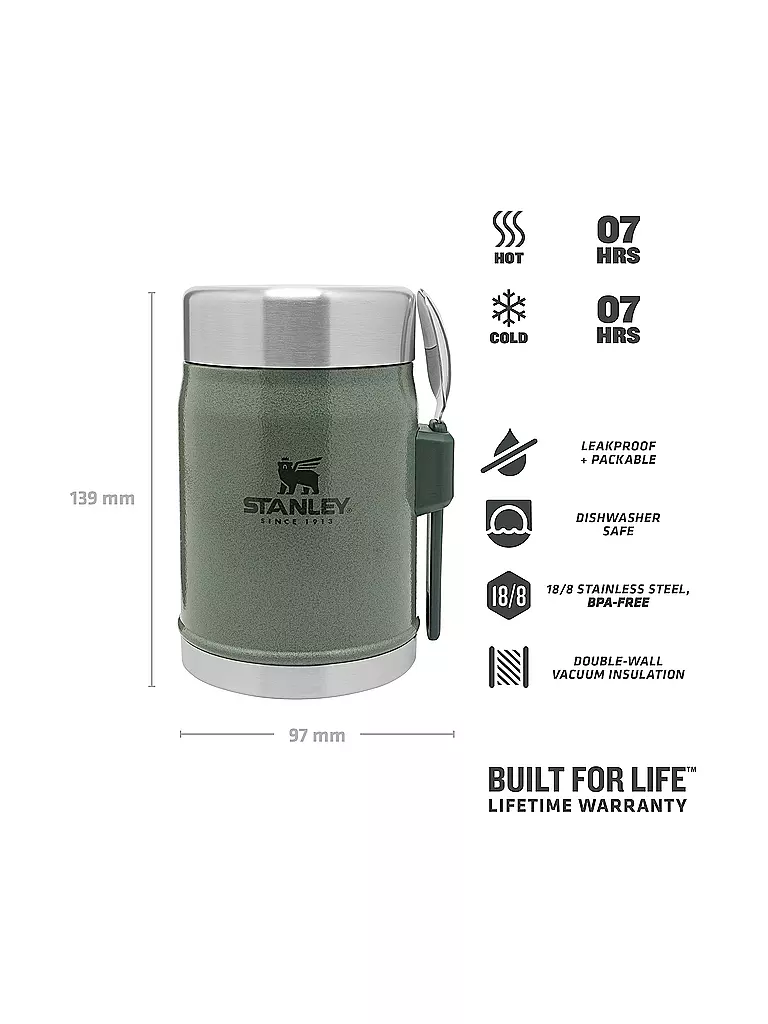 STANLEY | Thermosbehälter Food Jar 0,4l Grün | grün