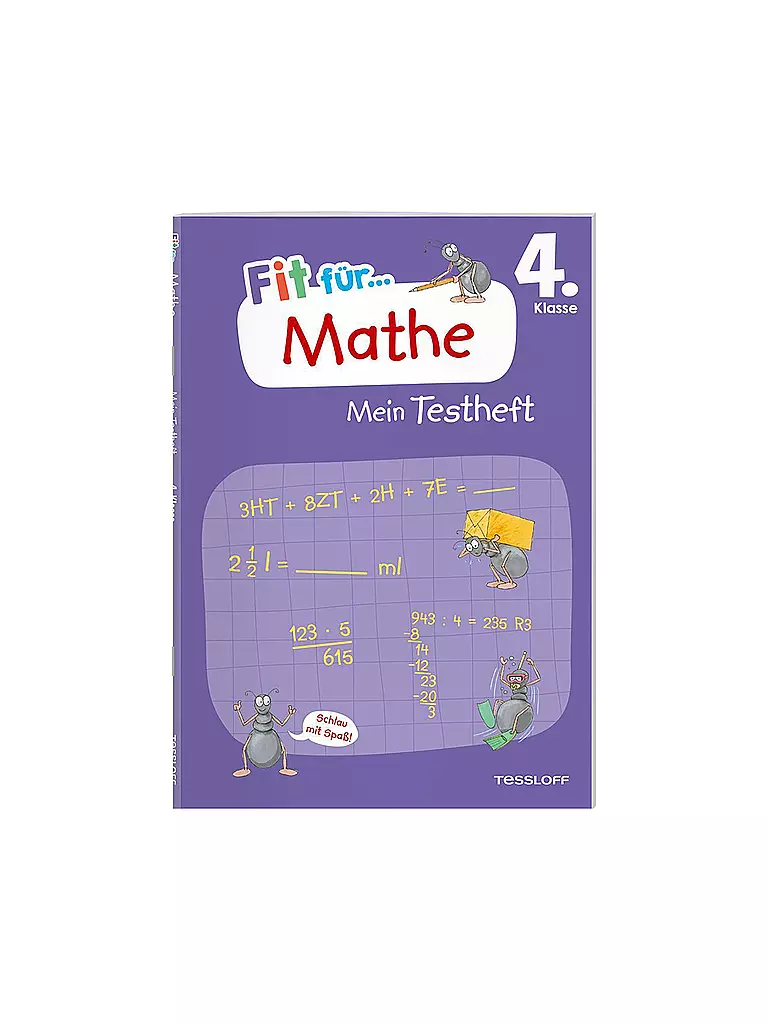 TESSLOFF VERLAG | Testheft - Fit für Mathe 4. Klasse | keine Farbe
