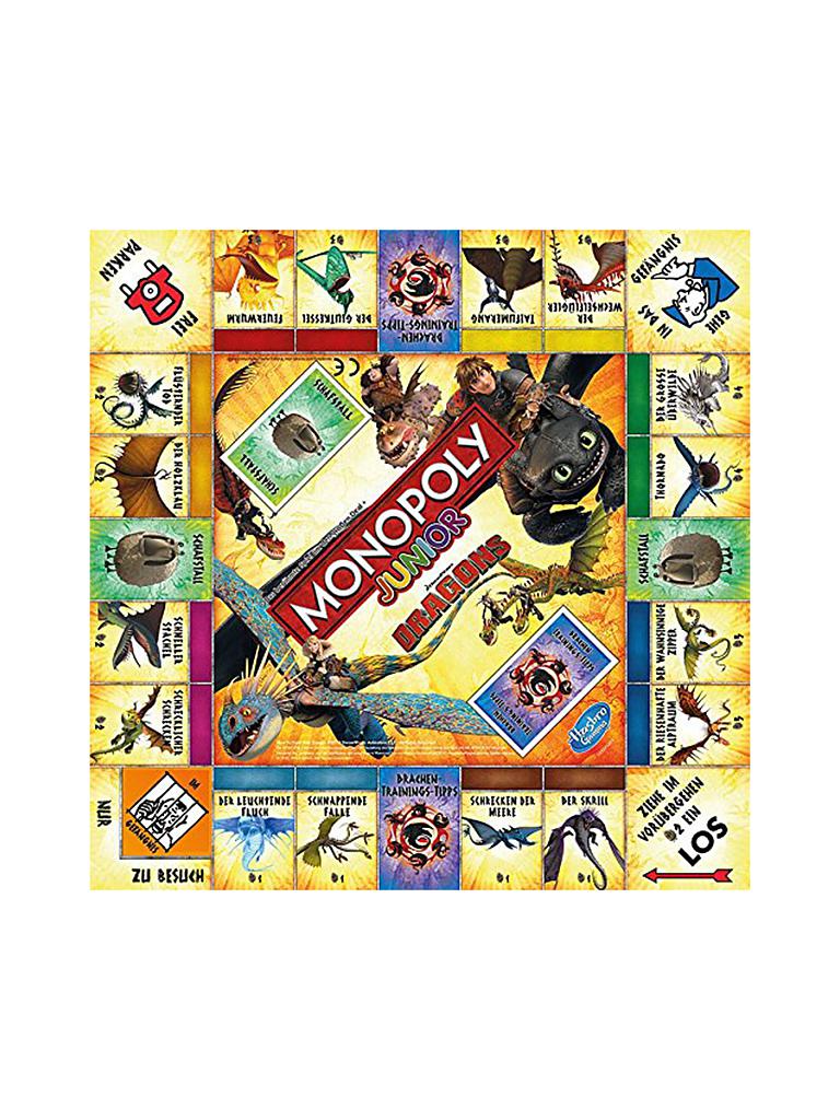 WINNING MOVES | Monopoly Junior-Dragons Collectors Edition Spiel | transparent