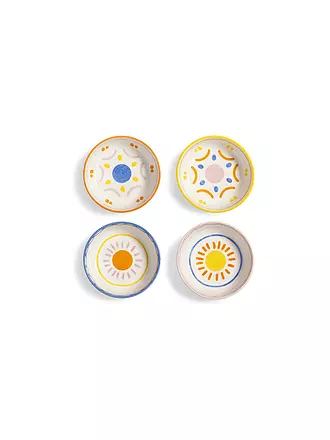 &K AMSTERDAM | Schale Set 4tlg. BOAVISTA 12,5cm Bunt | bunt