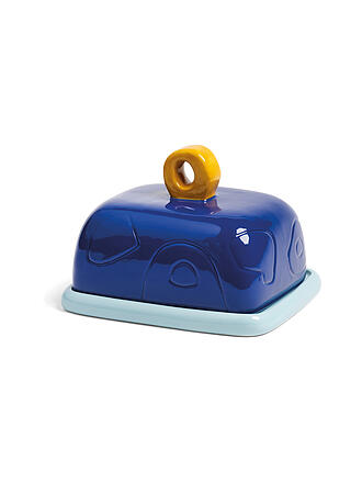 &K AMSTERDAM | Butterdose SKIZZE Blau 
