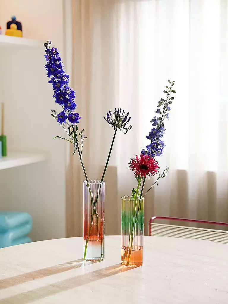 &K AMSTERDAM | Vase GRADIENT Large Bunt | bunt