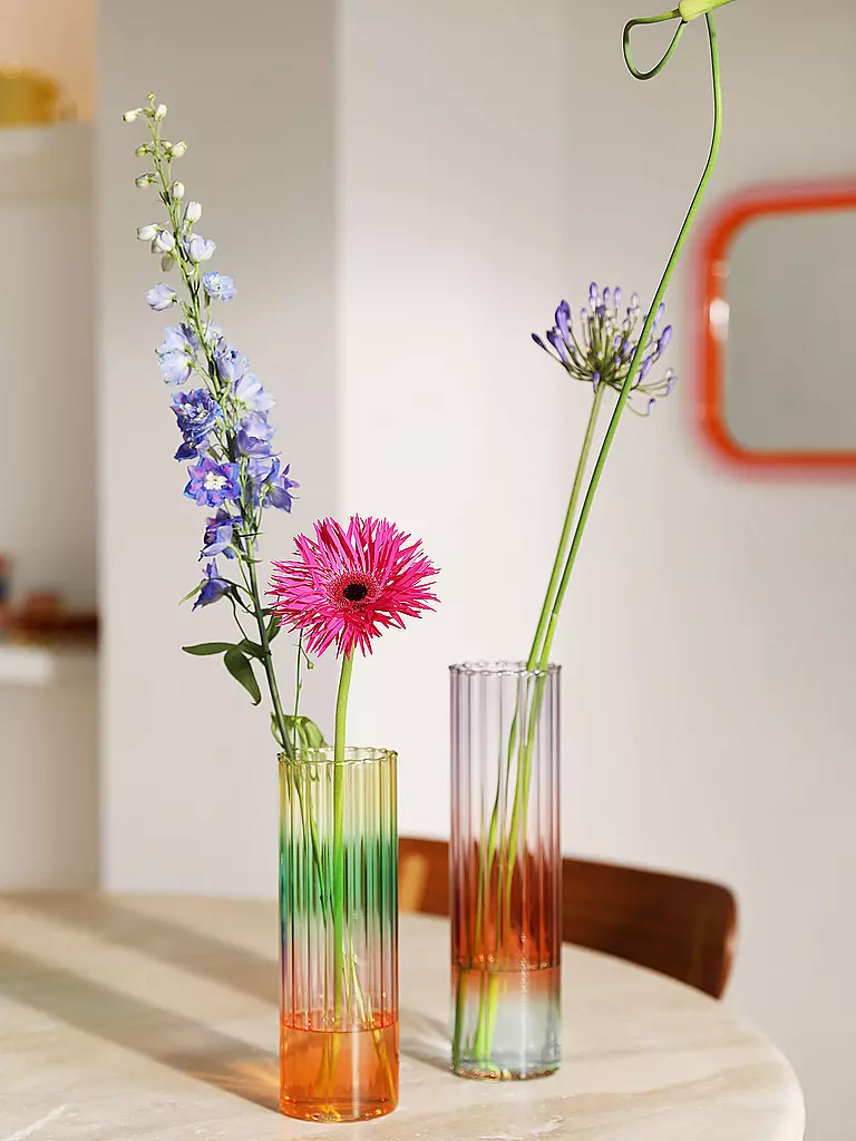&K AMSTERDAM | Vase GRADIENT Large Bunt | bunt