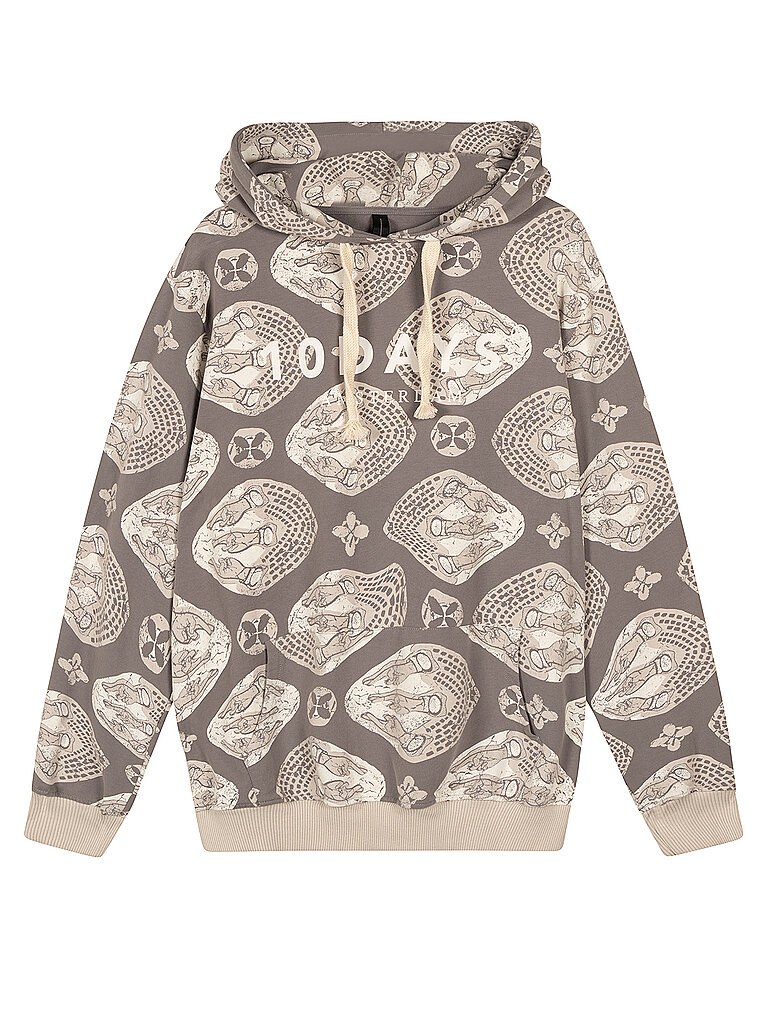 10 DAYS Kapuzensweater - Hoodie  grau | 36