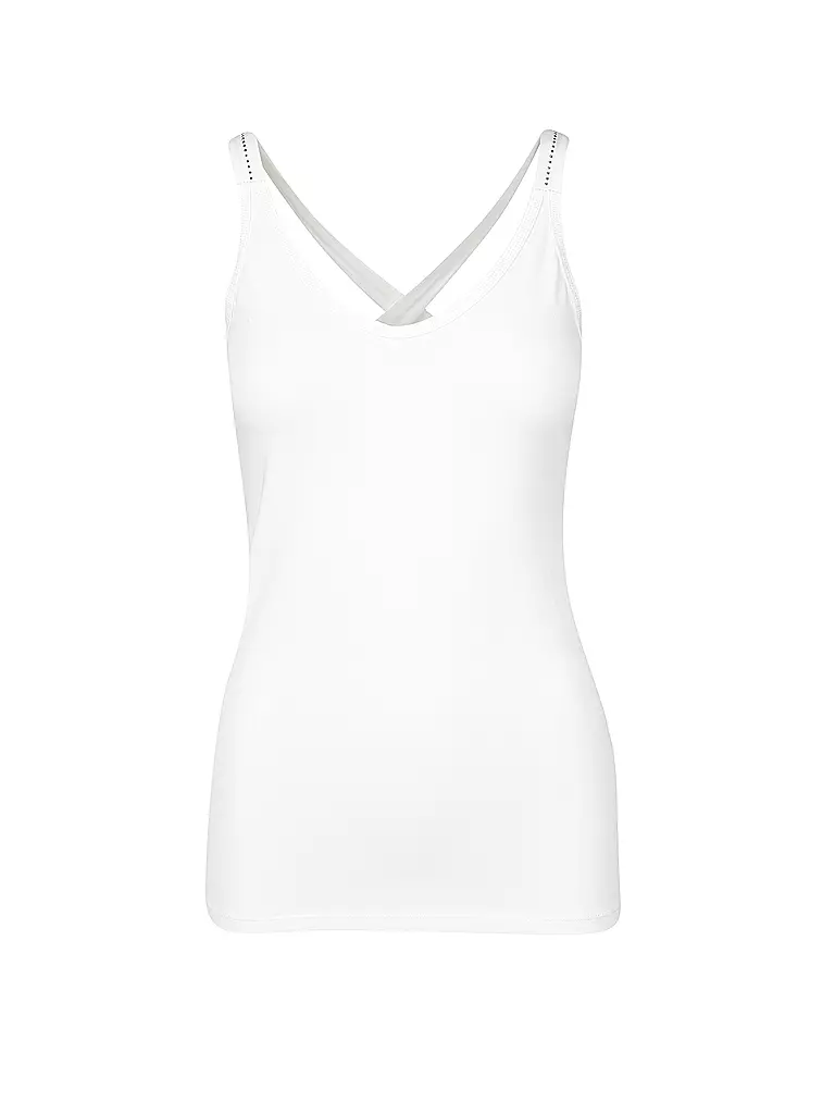 10 DAYS | Top Wrapper Strass | weiss