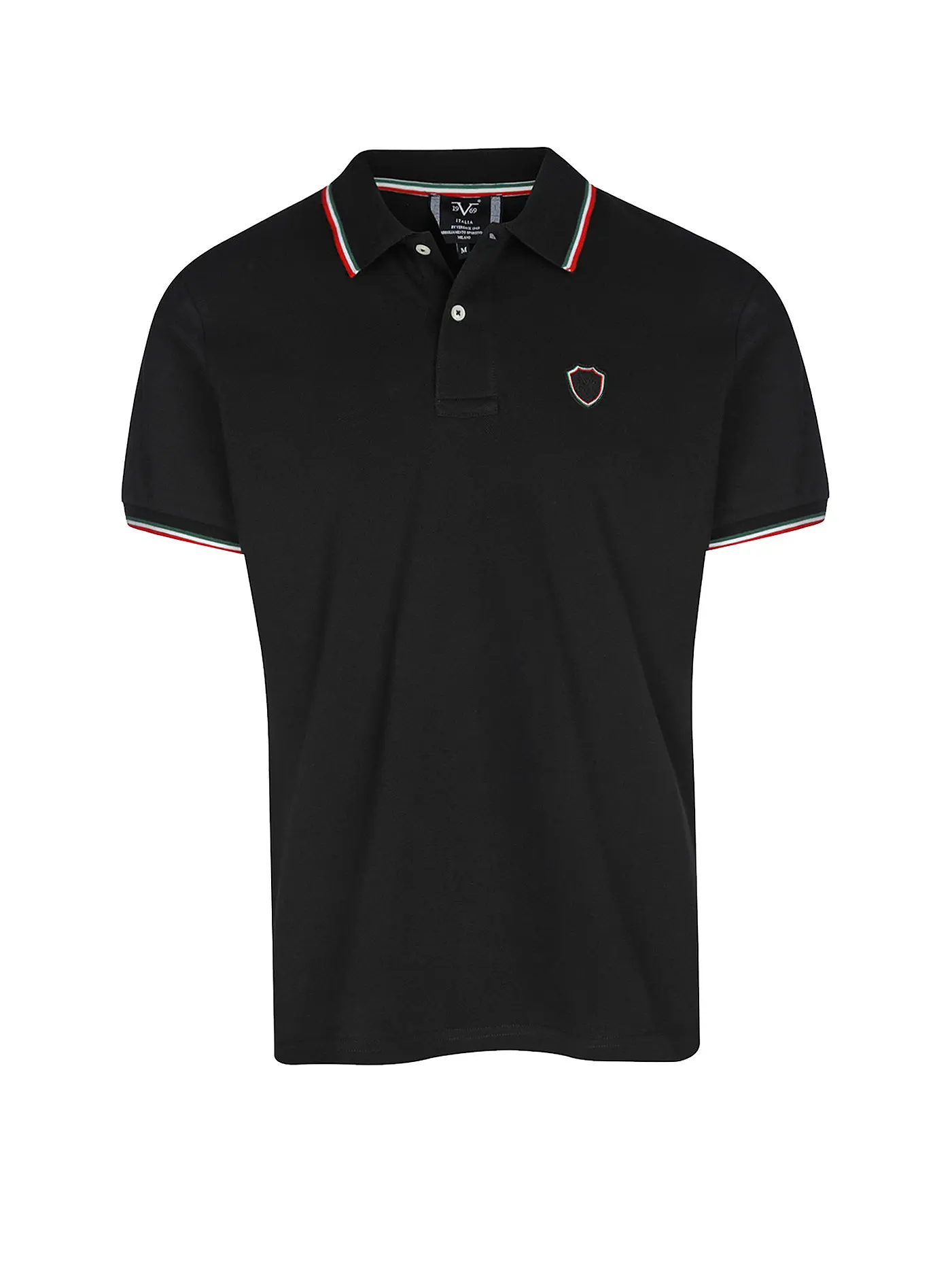 19V69 ITALIA | Poloshirt  | schwarz