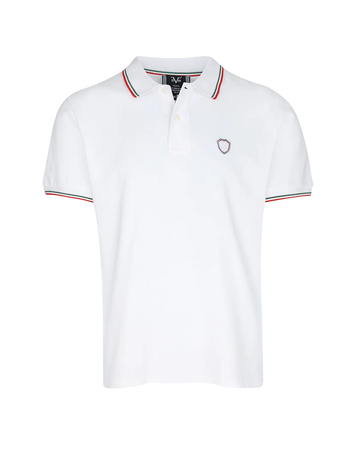 19V69 ITALIA | Poloshirt  | weiss