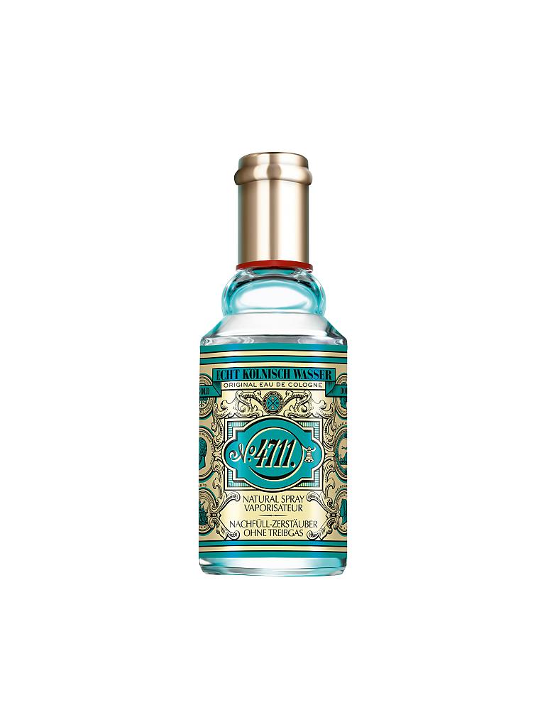 4711 Echt Kölnisch Wasser Original Eau de Cologne Natural Spray Nachfüllflasche 60ml transparent