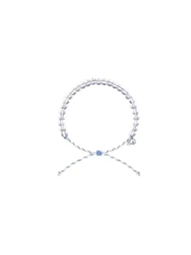 4OCEAN | Armband "Beluga Whale Beaded" | weiss