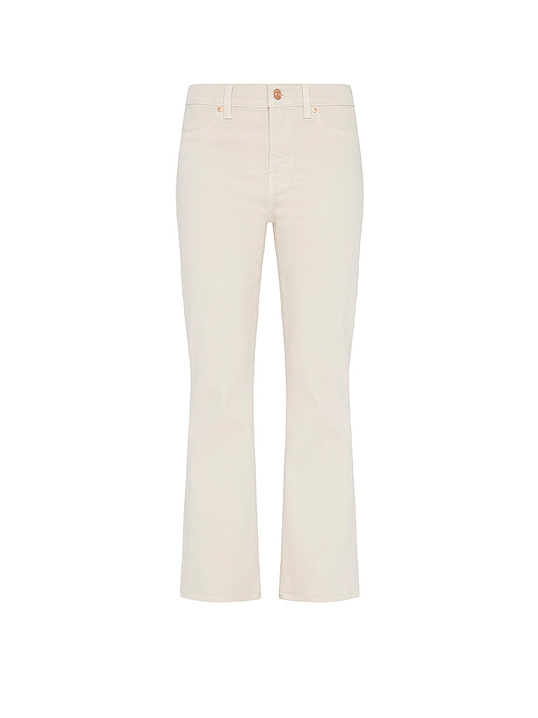 7 FOR ALL MANKIND Jeans Flared Fit 7/8 DAISY creme | 29