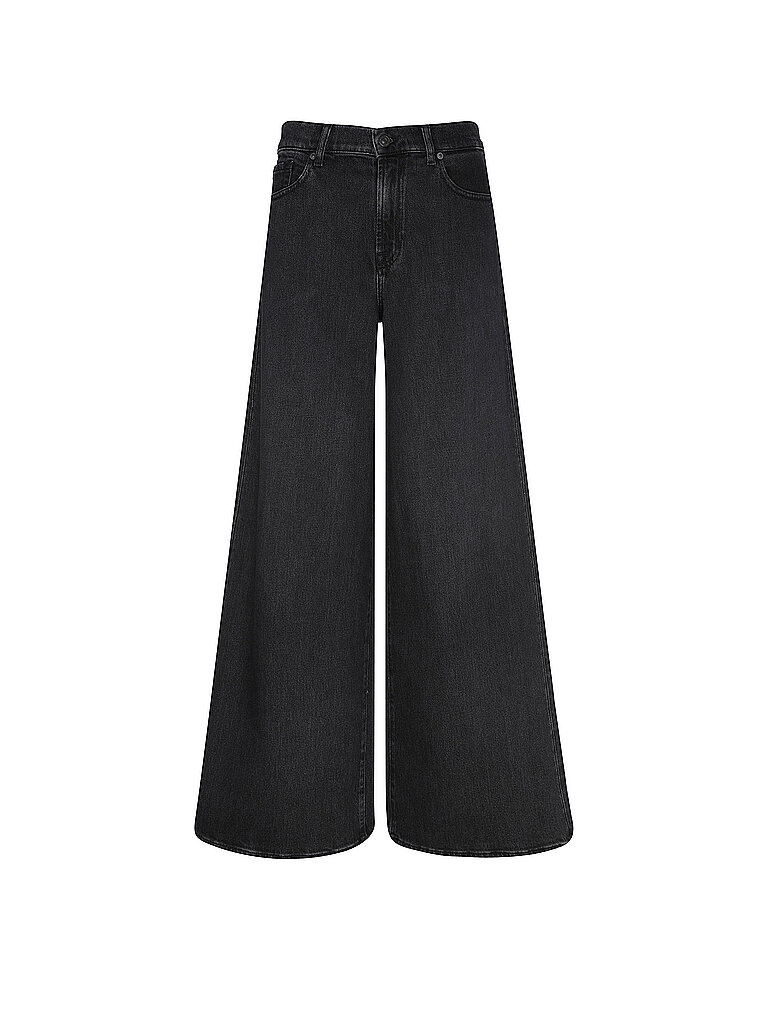 7 FOR ALL MANKIND Jeans Wide Leg MARIE schwarz | 26