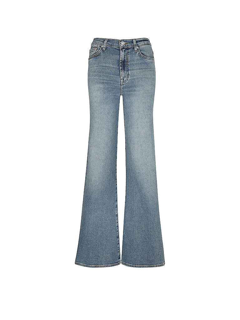 7 FOR ALL MANKIND Jeans Wide Leg MODERN DOJO blau | 26