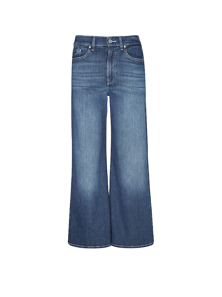 7 FOR ALL MANKIND Jeans Wide Leg LOTTA ANKLE dunkelblau | 27