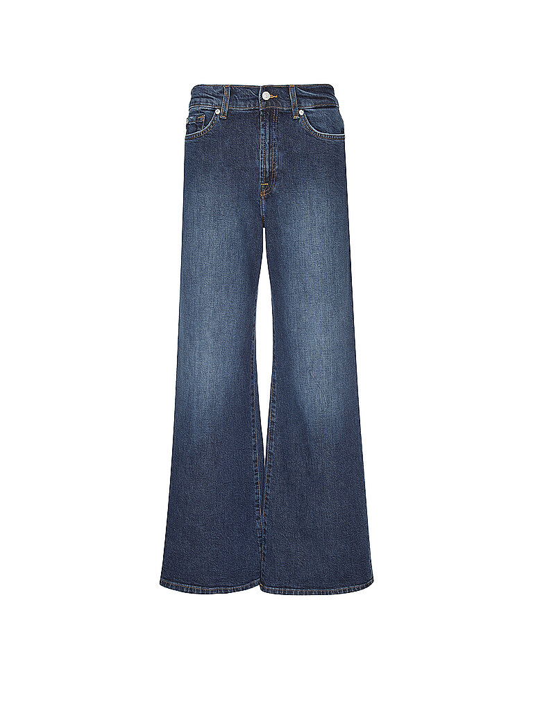 7 FOR ALL MANKIND Jeans Wide Leg LOTTA dunkelblau | 25