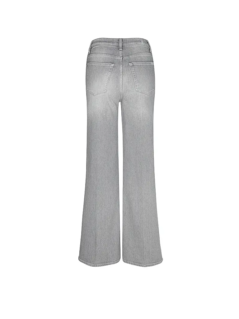 7 FOR ALL MANKIND | Highwaist Jeans Wide Leg  JO PANALU | hellgrau