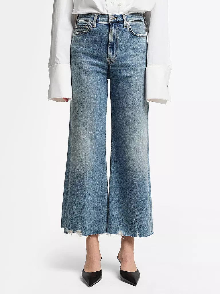 7 FOR ALL MANKIND | Jeans Flared Fit 7/8 JO | hellblau