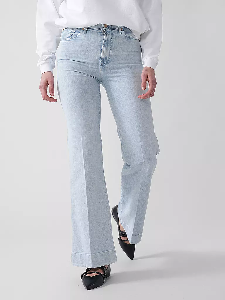 7 FOR ALL MANKIND | Jeans Flared Fit DOJO | hellblau