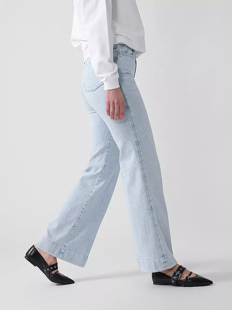 7 FOR ALL MANKIND | Jeans Flared Fit DOJO | hellblau