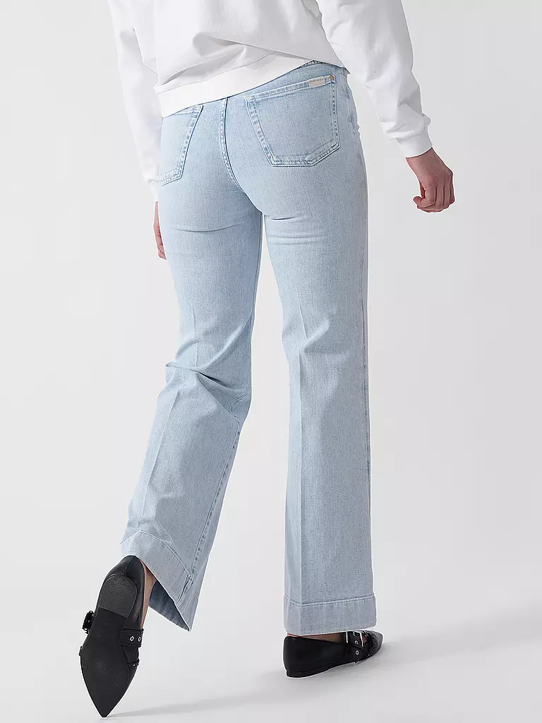 7 FOR ALL MANKIND | Jeans Flared Fit DOJO | hellblau