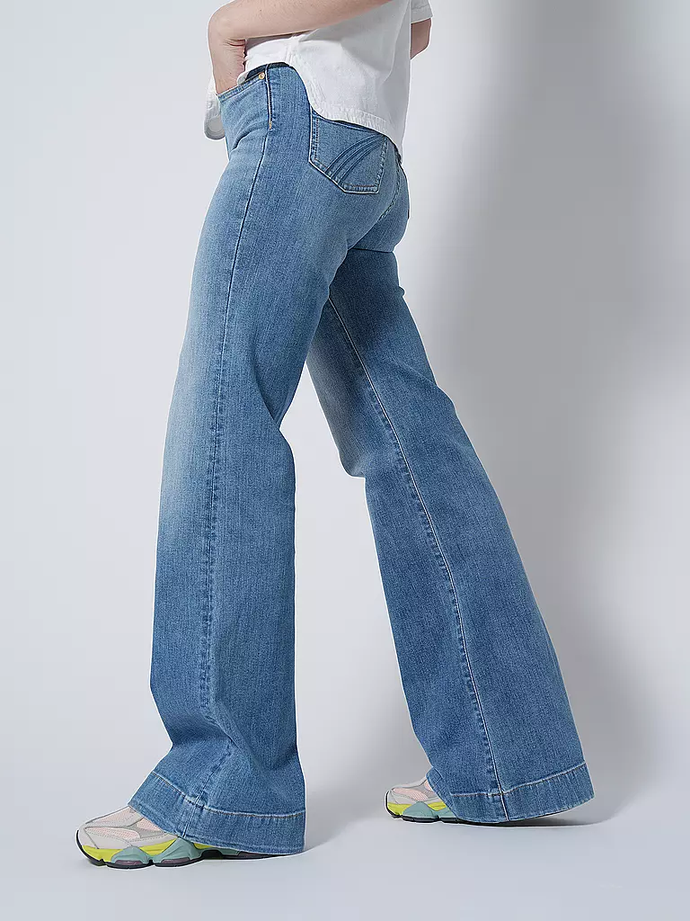 7 FOR ALL MANKIND | Jeans Flared Fit MODERN DOJO PROPHECY | blau