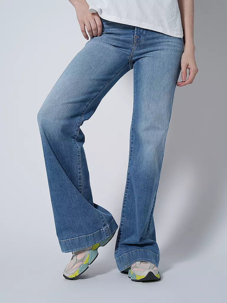 7 FOR ALL MANKIND | Jeans Flared Fit MODERN DOJO PROPHECY | blau