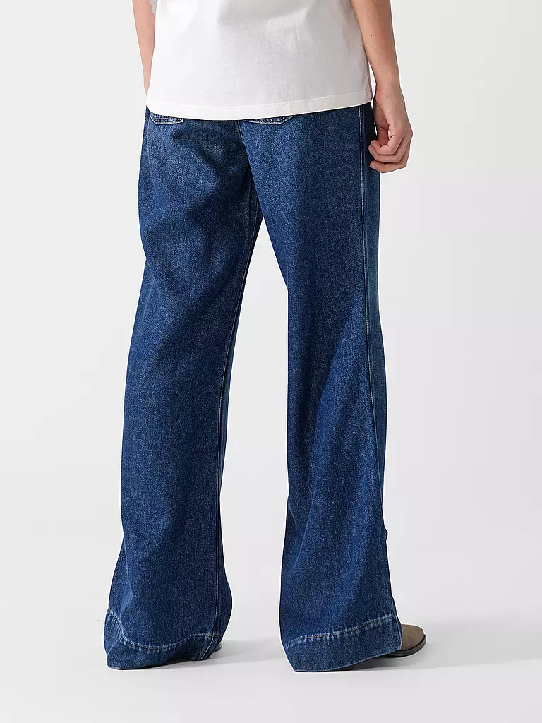 7 FOR ALL MANKIND | Jeans Wide Leg DOJO | blau