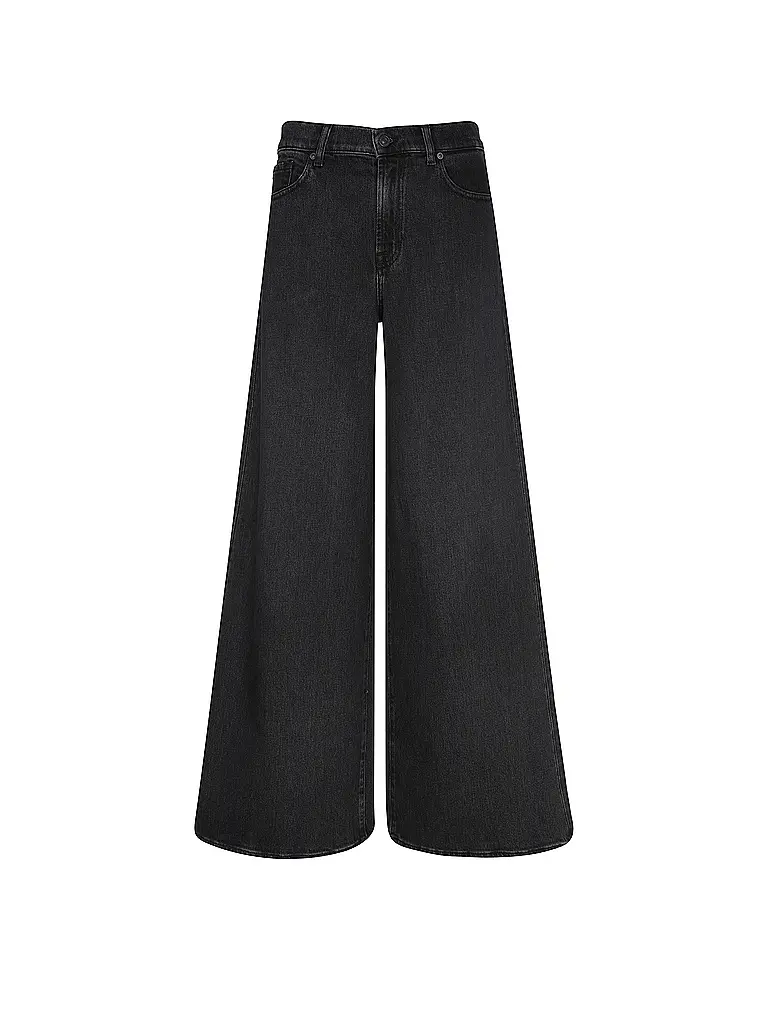 7 FOR ALL MANKIND | Jeans Wide Leg MARIE | schwarz
