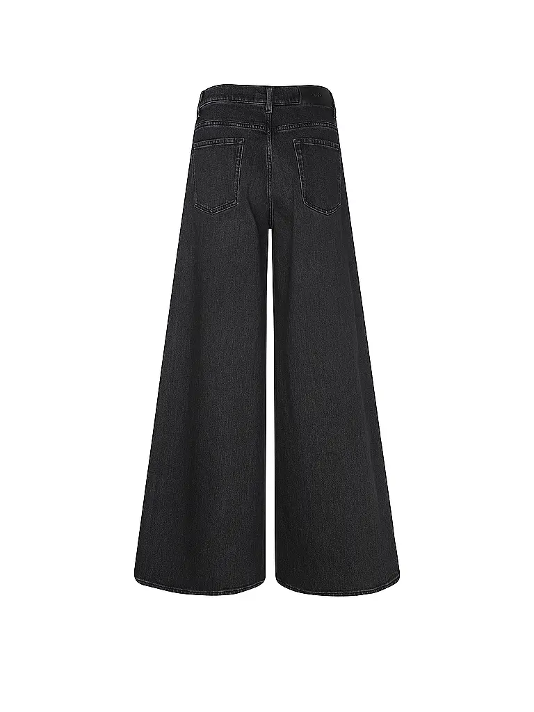 7 FOR ALL MANKIND | Jeans Wide Leg MARIE | schwarz