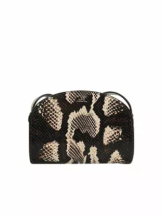 A.P.C. | Ledertasche - Mini Bag DEMI LUNE MINI | weiß