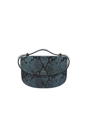 A.P.C. | Ledertasche - Mini Bag Geneve | blau